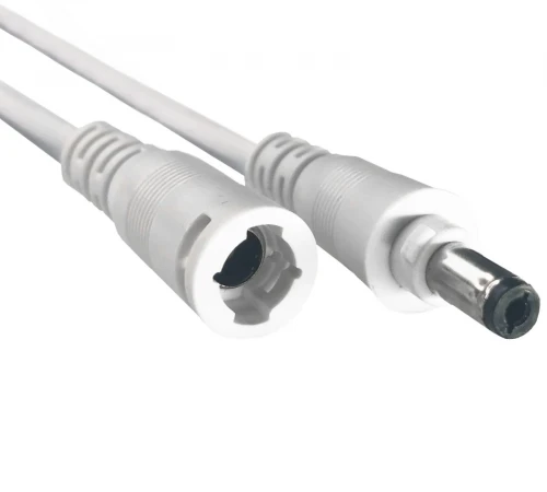 DC5.5 3A UL2464 22AWG 20CM ERKEK+20CM DİŞİ