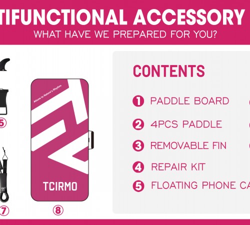 TCIRMO WAVE PİNK SUP